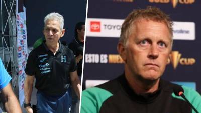 Heimir Hallgrímsson, entrenador de la selección de Jamaica.