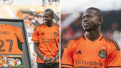 El Houston Dynamo le realizó un lindo homenaje a Boniek García por su gran trayectoria