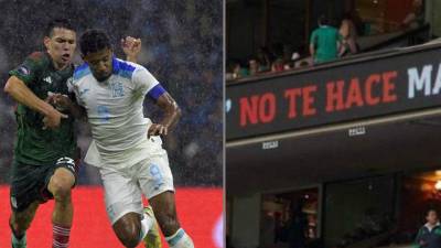 Las bocinas del estadio Azteca trataron de distorcinar los 16 gritos con música.