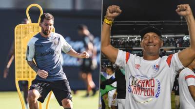 Lionel Messi tuvo un lindo gesto con los hijos de Pedro Troglio, entrenador argentino del Olimpia.
