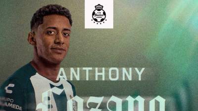 El hondureño ‘Choco‘ Lozano ya luce los colores del Santos Laguna de México.