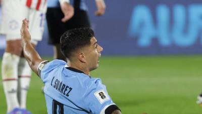 Luis Suárez disputó su último juego con la selección de Uruguay.