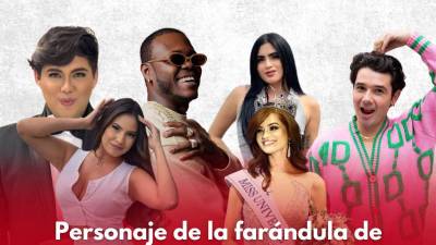 Personalidades de la música, modelaje, televisión y redes sociales han sido seleccionados a “Personaje de la farándula de 2024 en Honduras”. Arte: Michell Midence.