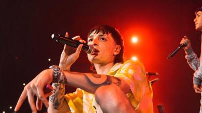 El cantante de corridos tumbados Peso Pluma.