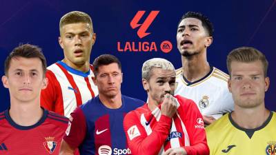 Así marcha la tabla de goleadores de la Liga Española 2023-24 tras jornada 33.