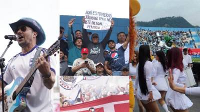 Un espectacular ambiente se vivió en la previa de la gran final del Toneo Apertura 2024 de la Liga Nacional de Honduras entre Olimpia y Motagua.