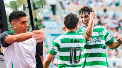 Luis Palma arrancó como suplente, pero ingresó en la segunda parte del partido.