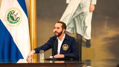 Presidente Nayib Bukele en consejo de ministro.