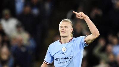 Erling Haaland está haciendo historia con el Manchester City.