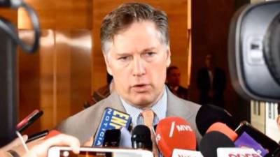 Christopher Landau, subsecretario de Estado para Asuntos del Hemisferio Occidental de Estados Unidos.