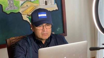 El expresidente hondureño Juan Orlando Hernández.