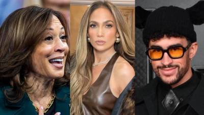 Bad Bunny y Jennifer Lopez mostraron su apoyo a Kamala Harris el reciente domingo en su campaña electoral.