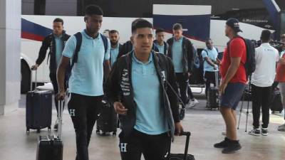 Chirinos atendió a los medios de comunicación previo la salida de la Selección de Honduras rumbo a Estados Unidos.
