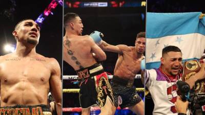 El boxeador de sangre hondureña, Teófimo López, sufrió este jueves ante el estadounidense Jamaine Ortiz, pero retuvo la corona del Título Mundial del Peso Superligero del Boxeo.