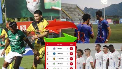 Así marcha la tabla de posiciones del Torneo Apertura 2024 de la Liga Nacional de Honduras.