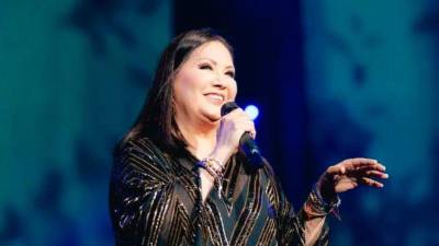 La cantante Ana Gabriel.