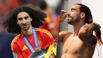 Marc Cucurella hizo una promesa si España ganaba la Eurocopa 2024 y tras el éxito de la Roja en Alemania ha cumplido su palabra.
