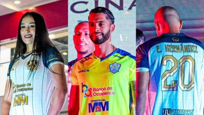 El Olancho FC presentó este viernes su nueva indumentaria de cara al inicio del torneo Apertura 2024.