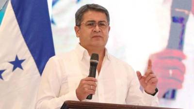 El expresidente hondureño Juan Orlando Hernández (2014-2022).
