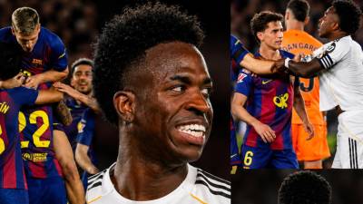 Las imágenes más curiosas que dejó el clásico entre Barcelona y Real Madrid donde los culés se proclamaron campeones.