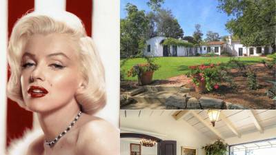 La mansión de Marilyn Monroe se encuentra ubicada en el barrio de Brentwood en Los Ángeles.