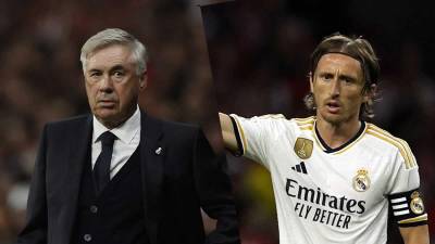 Carlo Ancelotti señaló que Luka Modric no jugó un buen partido.