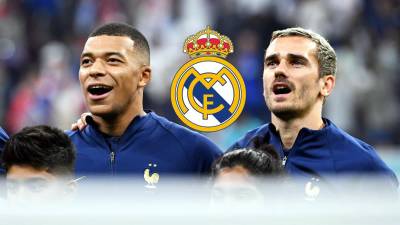 Antoine Griezmann ya ve a Kylian Mbappé en el Real Madrid la próxima temporada.