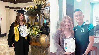 El defensa hondureño Denil Maldonado no pudo estar presente en la graduación de su esposa Iving Bruni debido a que se encuentra con la Selección de Honduras, por lo que ella decidió darle una linda sorpresa en el hotel de concentración de la Bicolor.