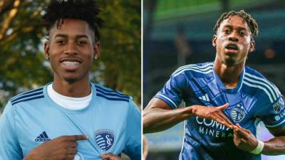 Alenis Vargas la nueva joya hondureña del Kansas City y que ya suma sus primeros goles con el club de la MLS.