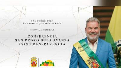 El alcalde de San Pedro Sula, Roberto Contreras, presentará este lunes 30 de enero en Expocentro el informe de su primer año de gobierno.