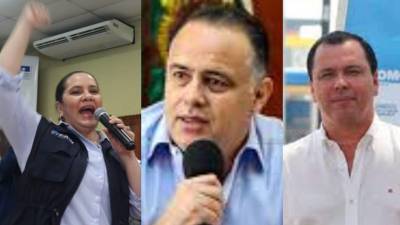 Ana García de Hernández, Armando Calidonio y Reynaldo Ekonomo.