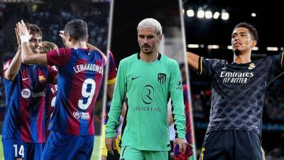 La tabla de posiciones de la Liga Española 2023-2024 tras el triunfo por goleada del Barcelona sobre el Betis y derrota del Atlético de Madrid ante el Valencia.