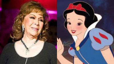 La actriz de doblaje Amparo Garrido.