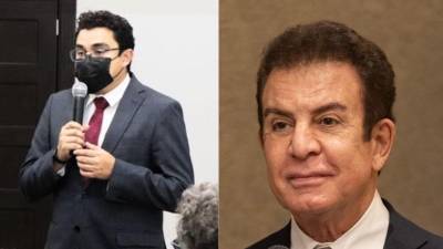 Gerardo Torres, vicecanciller de Política Exterior, y Salvador Nasralla, designado presidencial.