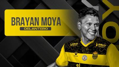 Real España costeará el total del salario de Bryan Moya y, además, estará prestado con la casaca del equipo amarillo y negro todo el 2024, es decir, el torneo Clausura y el Apertura.