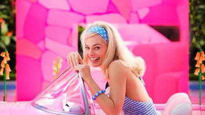 Margot Robbie en su papel de Barbie.