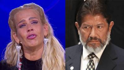 La actriz Niurka Marcos y el productor Juan Osorio.