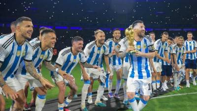 Argentina encara su primer partido oficial tras coronarse campeón del Mundial de Qatar 2022.