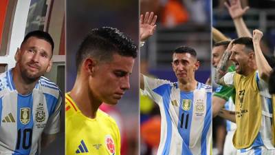 Las mejores imágenes de la final de la Copa América 2024 entre Argentina y Colombia con triunfo albiceleste (1-0) en Miami, donde Messi pasó del llanto desconsolado a la euforia.