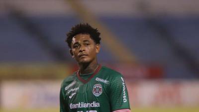 Cristian Sacaza volvió al fútbol el pasado sábado en la victoria 4-1 del Marathón ante Juticalpa.