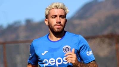 Agustín Auzmendi está entrenando con el Motagua.