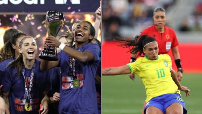 Esta gran final de Copa Oro contó con una histórica participación del arbitraje hondureño: Melissa Borjas Pastrana, Shirley Perelló y Lourdes Noriega.