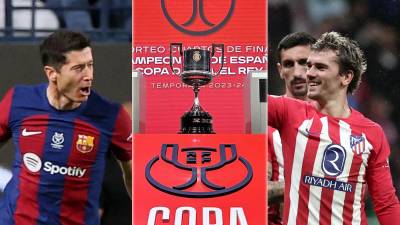 Barcelona y Atlético de Madrid clasificaron a los cuartos de final de la Copa del Rey y tendrán difíciles enfrentamientos.