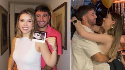 Agustín Auzmendi, delantero argentino que confirmó su marcha del Motagua, y su novia Cecilia García anunciaron que se convertirán en padres tras casi un año de relación.