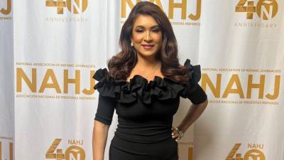 La hondureña, Dunia Elvir, es presentadora de televisión de la cadena de Telemundo.