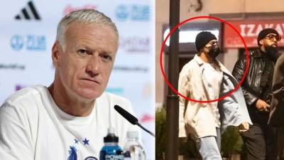 Didier Deschamps opinó sobre la salida nocturna de Kylian Mbappé, quien rechazó ir a la convocatoria de Francia para recuperarse de unas molestias.