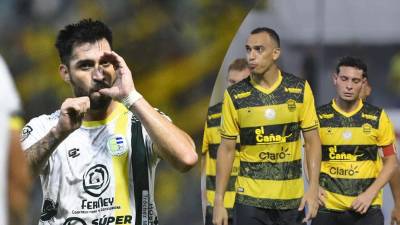 Raúl ‘El Pájaro‘ Benítez marcó el gol del triunfo del Juticalpa FC ante el Real España.