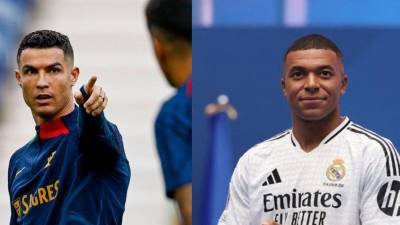 Cristiano Ronaldo es el ídolo de Kylian Mbappé.