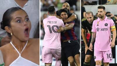 Lionel Messi se llevó los reflectores una vez más con el Inter Miami que ganó de visita (1-3) a Los Ángeles FC en la MLS gracias a dos asistencias del astro argentino. Muchas estrellas presentes en el BMO Stadium para ver a la ‘Pulga‘.