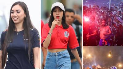 Así se vivió la previa del clásico entre el Olimpia y Motagua en la ida de la semifinal del Torneo Clausura 2024.